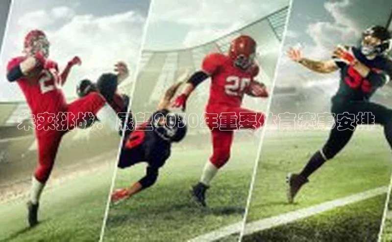 未来挑战：展望2030年重要体育赛事安排